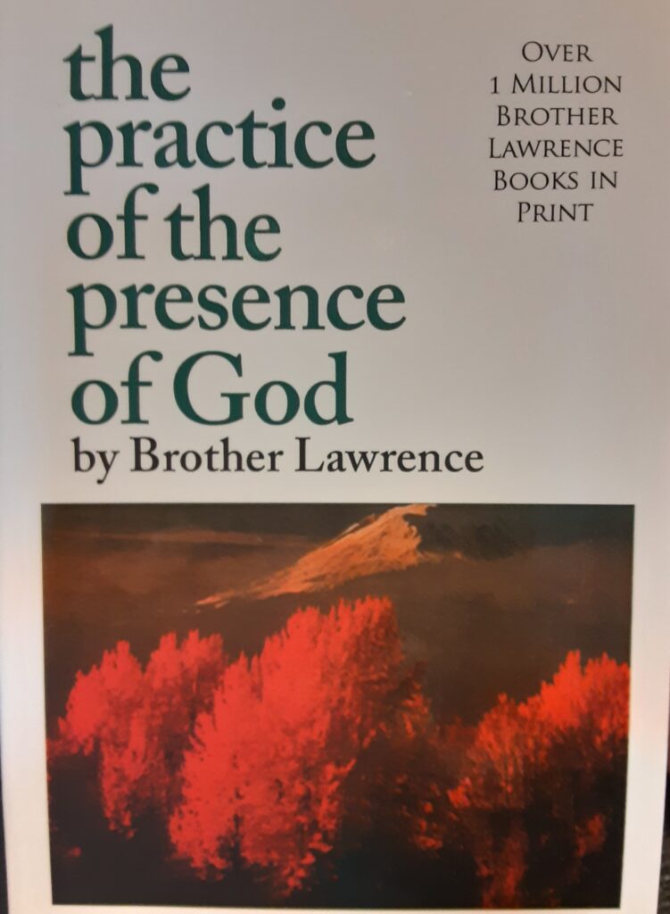 Book Cover- The Practice of the Presence of God by Brother Lawrence