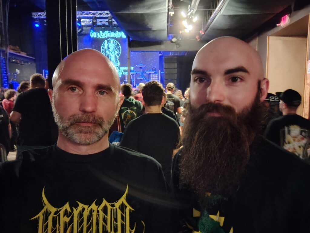 Photo of Jac and Kyle at the concert